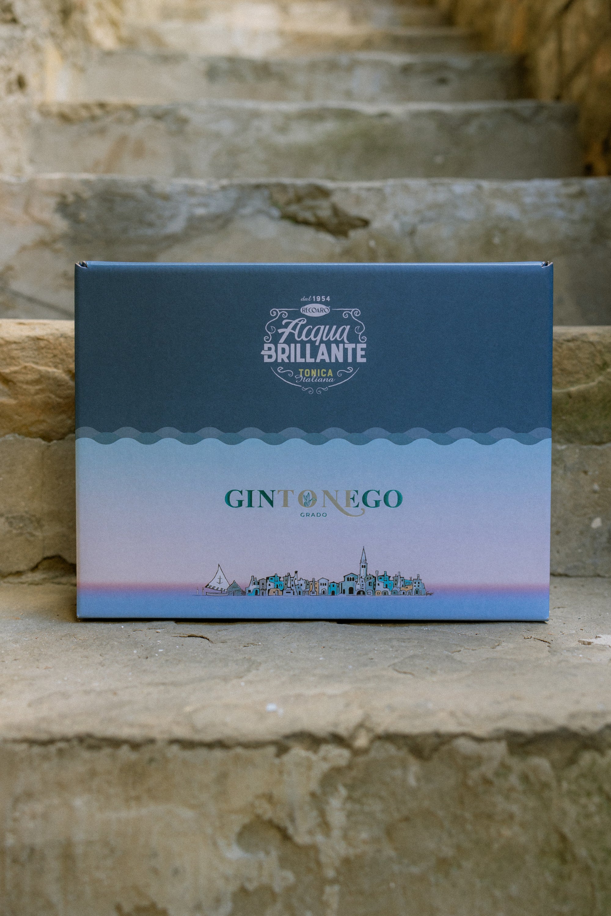 CONFEZIONE REGALO "ACQUA BRILLANTE X GINTONEGO"