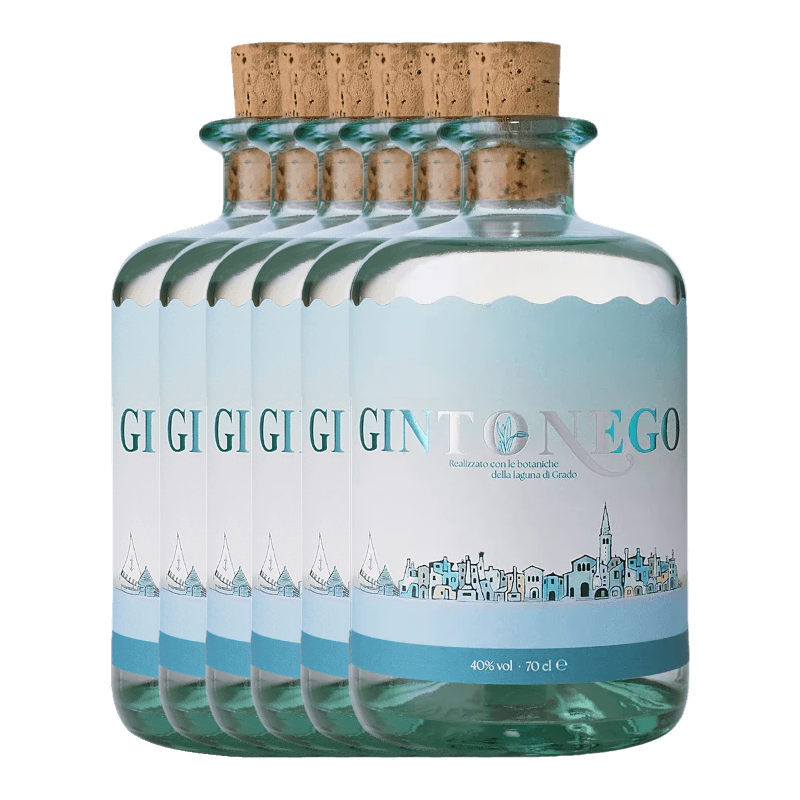 Gintonego | Box of 6 bottles | 40% vol.