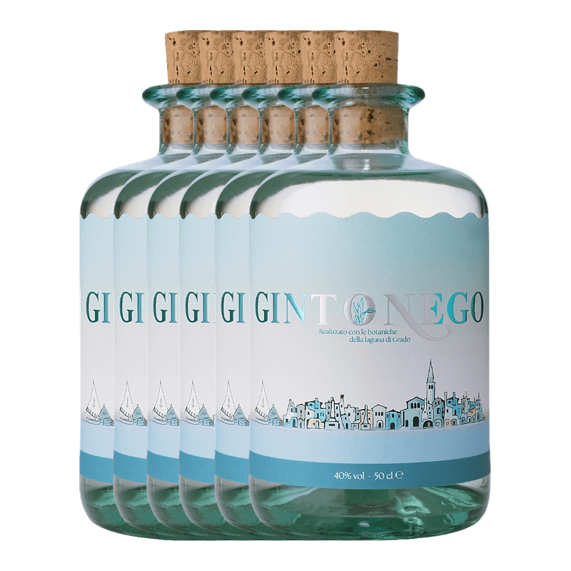 Gintonego | Box of 6 bottles | 40% vol. | 50 cl